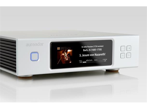 Aurender N200, musikkserver Streamer, 6,9" display Tidal, Qobuz, MQA 