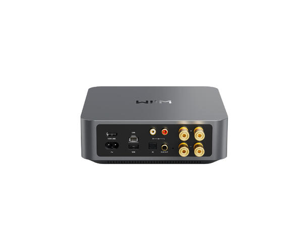 Wiim Amp - Grå Stereoforsterker med streamer og HDMI 