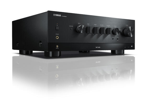 Yamaha R-N1000A - Sort Stereoreceiver med MusicCast 