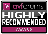 Yamaha RX-A6A  - AV Forums Highly Recommended Award