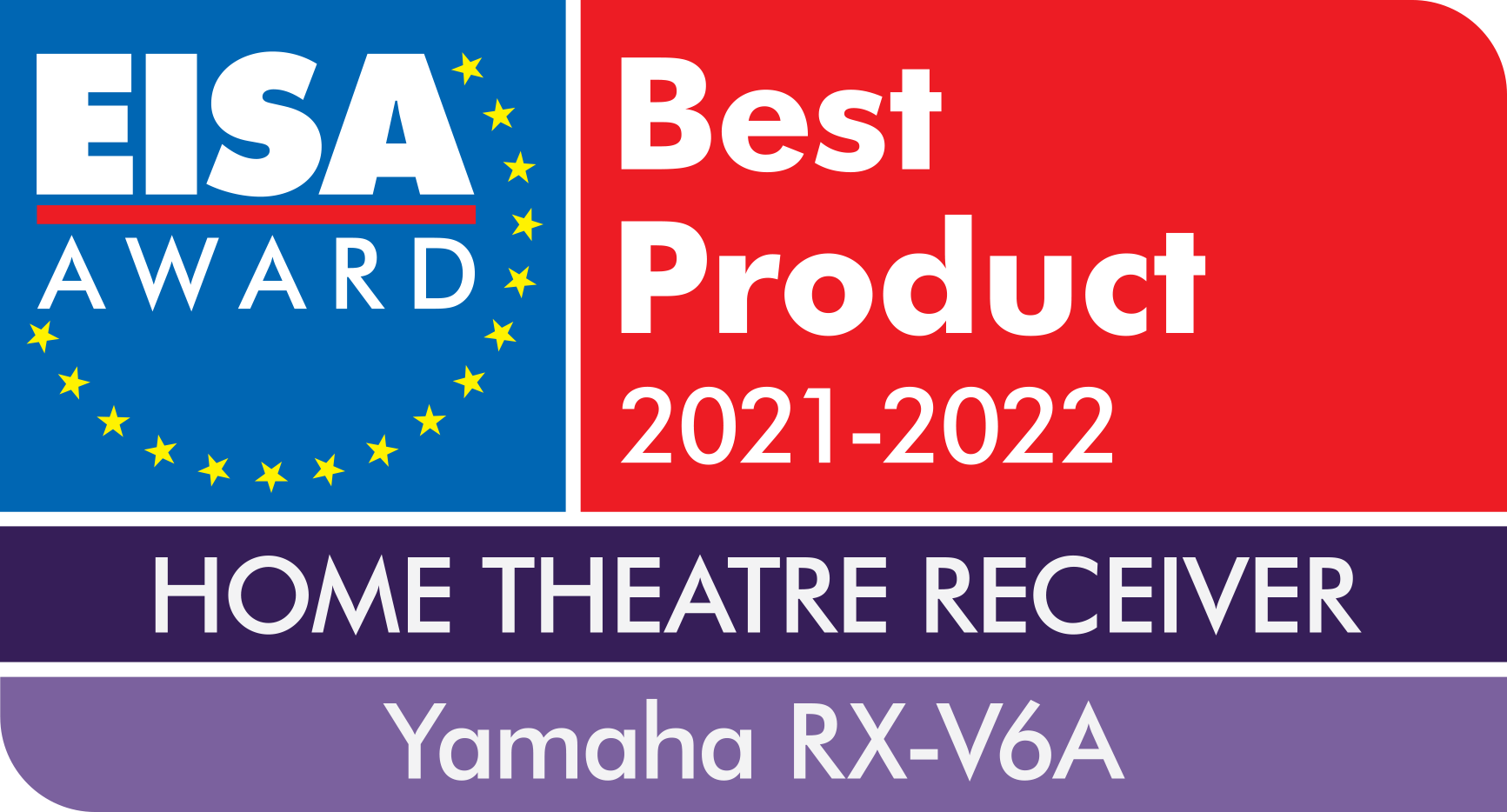 Yamaha RX-V6A Eisa Award beste hjemmekinoforsterker